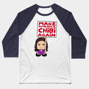 Ms. Huckabooboo POLITICO'BOT Toy Robot (Chibi America Baseball T-Shirt